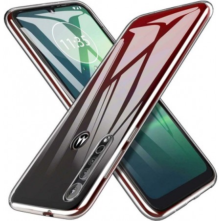 Motorola Moto G8 Plus - Silicone Hoesje - Transparant