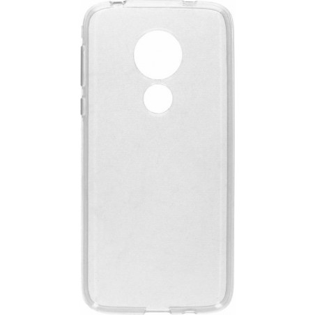 Softcase Backcover Motorola Moto G7 Power hoesje - Transparant