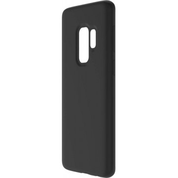 iPhone XS zwart siliconen hoesje – TPU silicone - matte zwart
