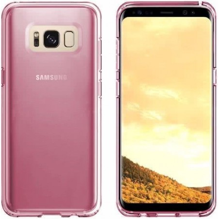 CoolSkin3T TPU Case voor Samsung S8/S8 Duos Transparant Roze