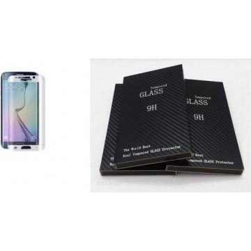 Gehard glas voor Samsung Galaxy S6 Edge Wit