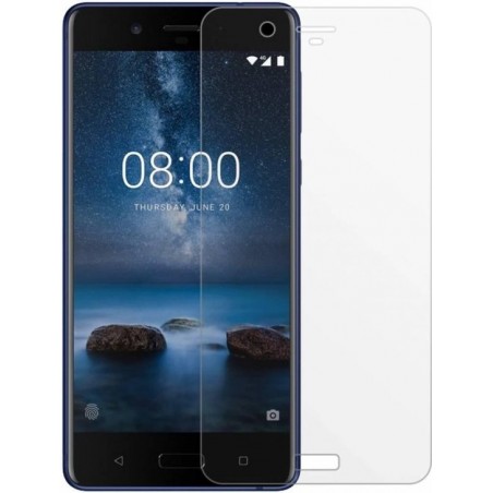 1 + 1 Gratis - Nokia 7 glazen Screenprotector Tempered Glass  (0.3mm)