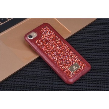 UNIQ Accessory iPhone 7-8 Hard Case Backcover glitter - Rood