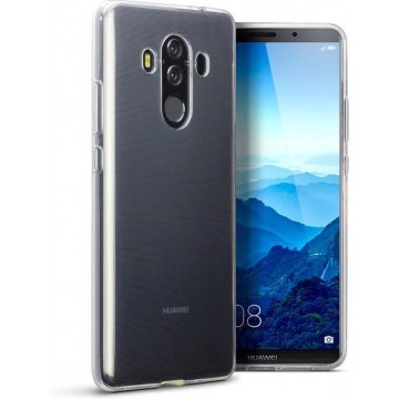 Huawei Mate 10 Pro Hoesje - Siliconen Back Cover - Transparant