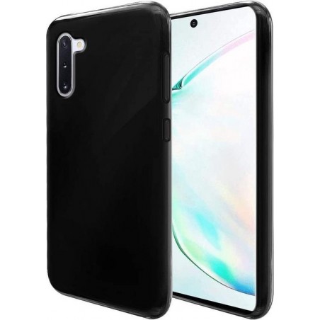 Soft TPU Zwart hoesje Silicone Case Samsung Galaxy Note 10