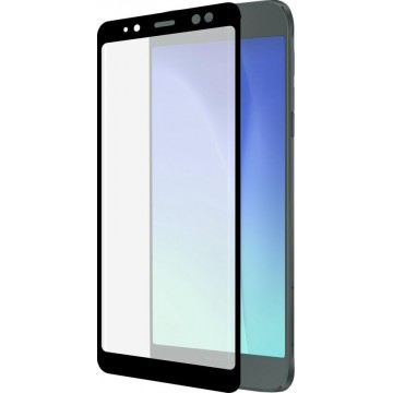 Azuri screenprotector tempered glass RINOX ARMOR - Voor Samsung Galaxy A8 - Zwart