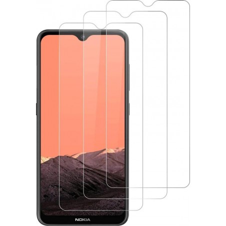 Nokia 6.2 Screenprotector Glas - Tempered Glass Screen Protector - 3x