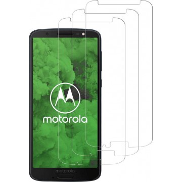 Motorola Moto G6 Screenprotector Glas - Tempered Glass Screen Protector - 3x