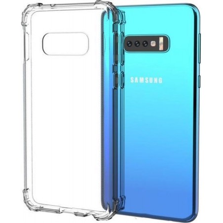 Transparante TPU Bescherm-Skin Hoes voor Samsung Galaxy S10e