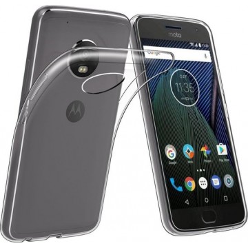Motorola Moto E4 Plus Hoesje - Siliconen Backcover - Transparant