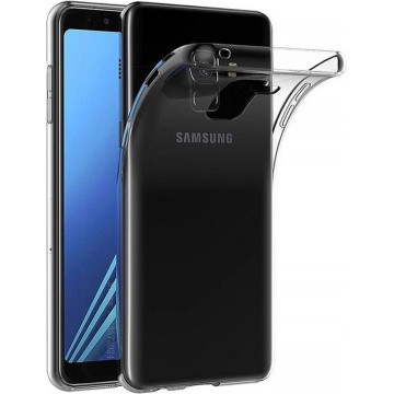 Hoesje CoolSkin3T TPU Case voor Samsung J8 Transparant Wit