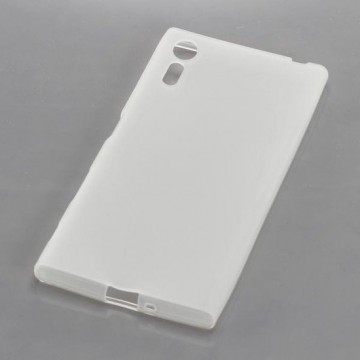 TPU Case voor Sony Xperia XZS - Transparant wit - (Milky)