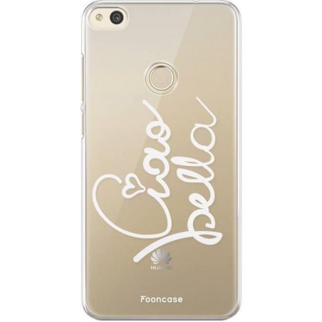 FOONCASE Huawei P8 Lite 2017 hoesje TPU Soft Case - Back Cover - Ciao Bella!