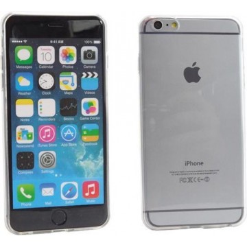 Siliconen Gel TPU iPhone 6 Plus Hoesje Transparant