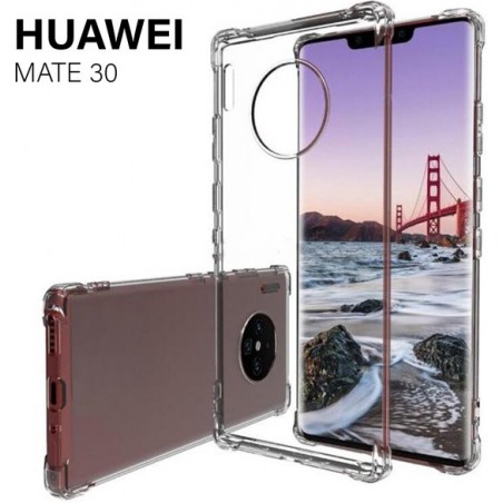 Huawei Mate 30 Hoesje Transparant Shock Proof Case Hoes