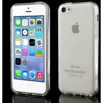 iPhone 5C TPU Case Hoesje Transparant