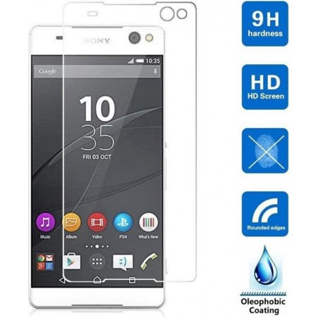 Sony Xperia XA Ultra glazen Screenprotector Tempered Glass  (0.3mm)