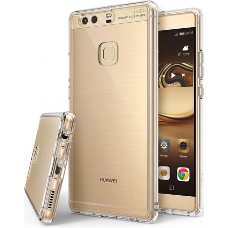 Huawei P9 Hoesje - Siliconen Back Cover - Transparant