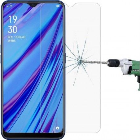 Let op type!! 2.5D Non-Full Screen Tempered Glass Film for OPPO A9 2020