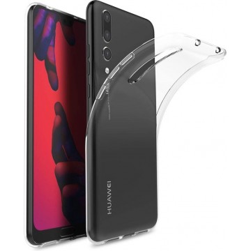 Huawei P20 silicone hoesje transparant