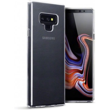 Samsung Galaxy Note 9 Hoesje - Siliconen Back Cover - Transparant