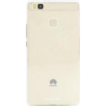 FOONCASE Huawei P9 Lite hoesje TPU Soft Case - Back Cover - Transparant / Doorzichtig