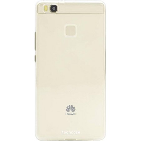 FOONCASE Huawei P9 Lite hoesje TPU Soft Case - Back Cover - Transparant / Doorzichtig