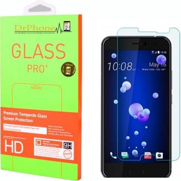 DrPhone 1 x HTC U11 Glas - Glazen Screen protector - Tempered Glass 2.5D 9H (0.26mm)