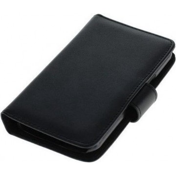 Bookstyle Case voor Samsung Galaxy J1 SM-J100 - (Enkel voor J1 eerste editie, NIET geschikt voor andere edities) - Zwart