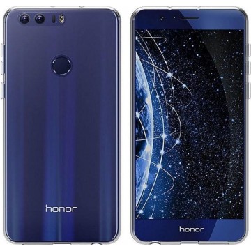 Hoesje CoolSkin3T TPU Case voor Huawei Honor 8 Transparant Wit
