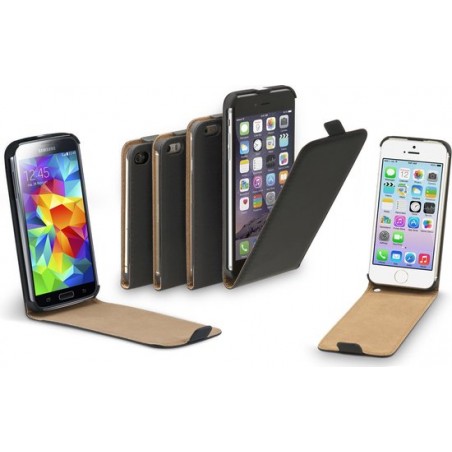 Flipcase telefoonhoes voor Samsung Galaxy S4 - Zwart