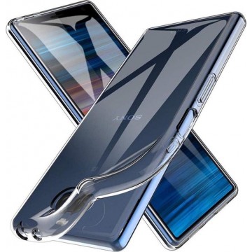MMOBIEL Siliconen TPU Beschermhoes Voor Sony Xperia 10 Plus - 6.5 inch 2019 Transparant - Ultradun Back Cover Case