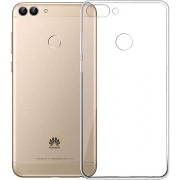 Hoesje CoolSkin3T TPU Case voor Huawei P Smart Transparant Wit