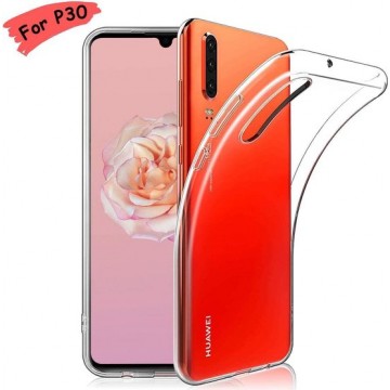 Huawei P30 - Silicone Hoesje - Transparant