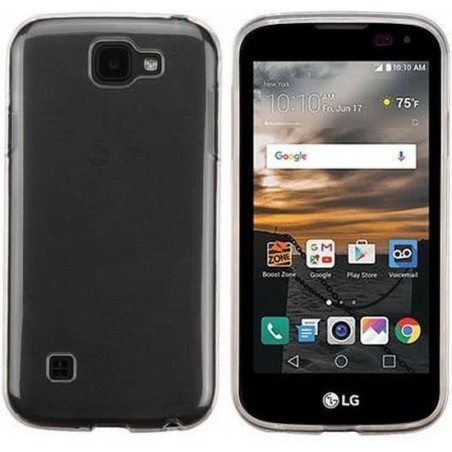 Hoesje CoolSkin3T TPU Case voor LG K3 Transparant Wit