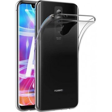 Huawei Mate 20 Lite - Silicone Hoesje - Transparant