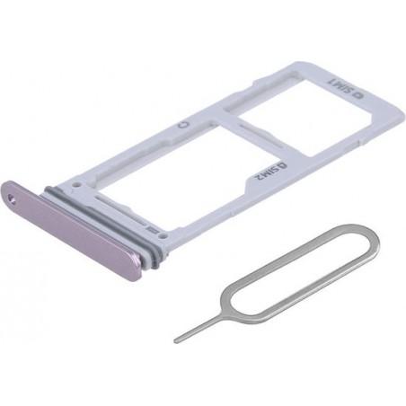 MMOBIEL Sim Tray Kaart Houder Nano Slot voor Samsung Note 9 (PAARS)