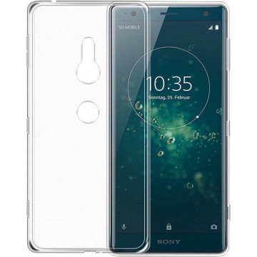 Hoesje CoolSkin3T TPU Case voor Sony Xperia XZ 2 Transparant Wit