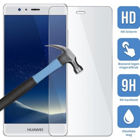 Sterke screenprotector voor Huawei Y7 2.5D 9H tempered glass