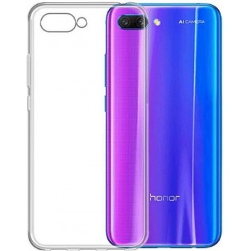 Hoesje CoolSkin3T TPU Case voor Huawei Honor 10 Transparant Wit