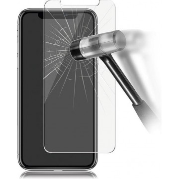 Tempered Glass Screen Protector Iphone Iphone Xs Max, op maat gemaakt, transparant, kuch