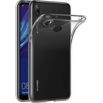 Huawei Y7 2019 - Silicone Hoesje - Transparant