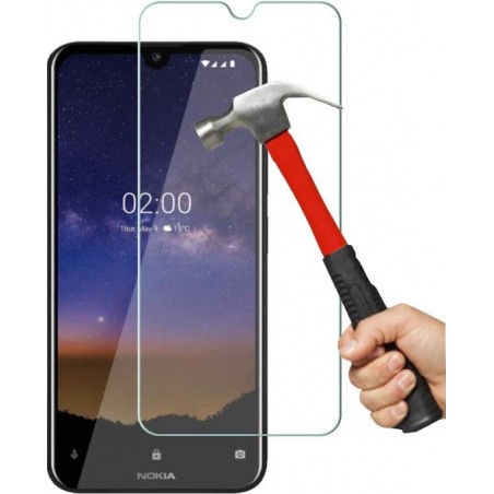 Nokia 2.2 Screenprotector Glas - Tempered Glass Screen Protector - 1x