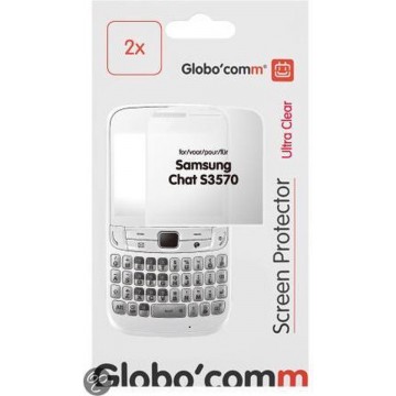 Globo'comm duo screen protector voor Samsung S3570 Chat 357