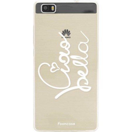 FOONCASE Huawei P8 Lite 2016 hoesje TPU Soft Case - Back Cover - Ciao Bella!