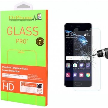 DrPhone Huawei P10 Lite Glas - Glazen Screen protector - Tempered Glass 2.5D 9H (0.26mm)