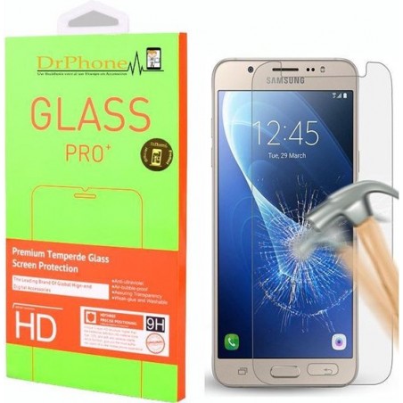 DrPhone J5 2016 Glas - Glazen Screen protector - Tempered Glass 2.5D 9H (0.26mm)