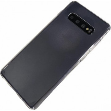 Samsung Galaxy S10 Plus - Silicone dun hoesje Willem transparant