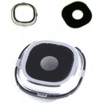 Camera lens cover - zilver - geschikt voor de Samsung S4