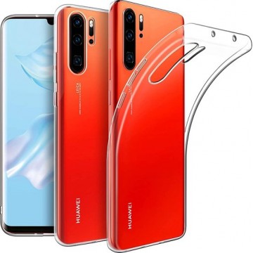 Huawei P30 Pro - Silicone Hoesje - Transparant